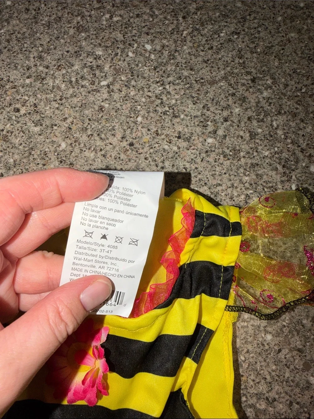 Bumble Bee Tutu Costume